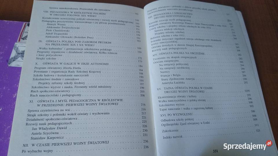 Dzieje oświaty polskiej Tom 12 do 1795 17951945 ISBN 8386770120 pomorskie Gdańsk