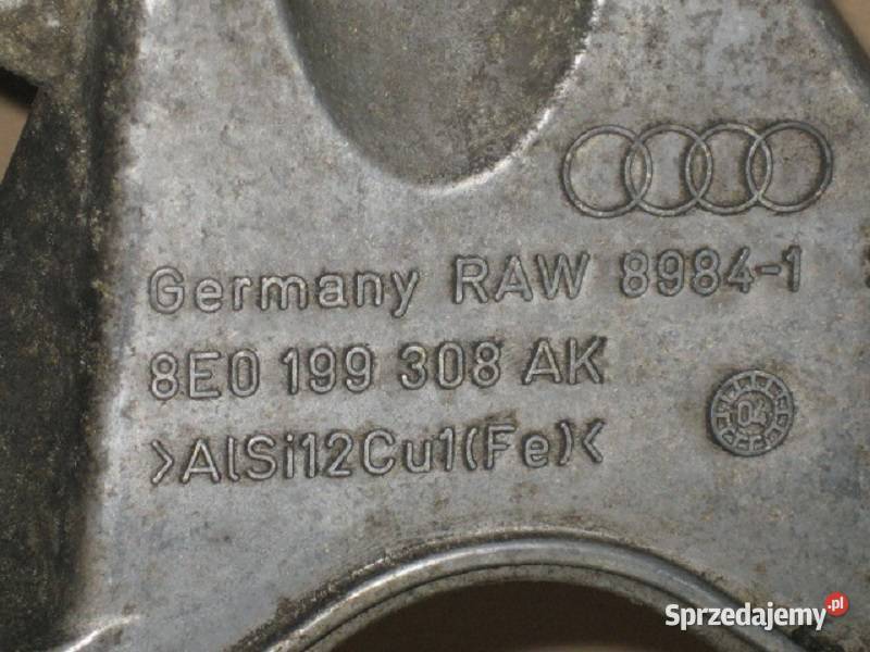 Lapa silnika Audi A4 B7 A6 C6 27 30 TDI