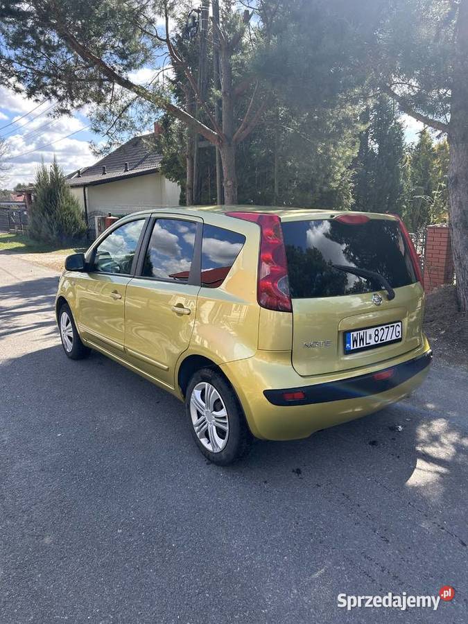 Nissan Note LPG świętokrzyskie Ostrowiec Świętokrzyski