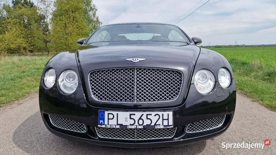 Bentley continental GT 60 W12 560 koni JAPONIA śląskie Gliwice