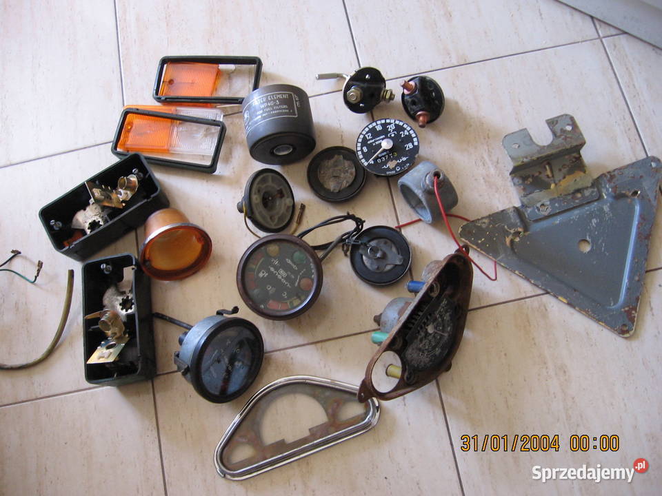 Ursus Zetor traktor licznik lampa itp stare