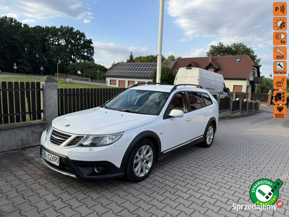 Saab 93X 19 TTiD 180 swieżo zarejstrowany ładny ABS Bolesławiec
