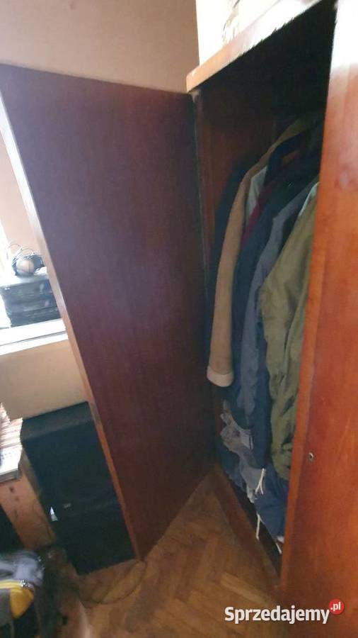 Szafa duża ubraniowa 3 drzwiowa retro vintage Warszawa