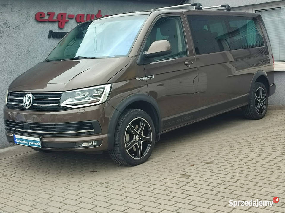 Volkswagen Multivan Long bogata 4x4 nowy silnik Van / Minibus Zgierz