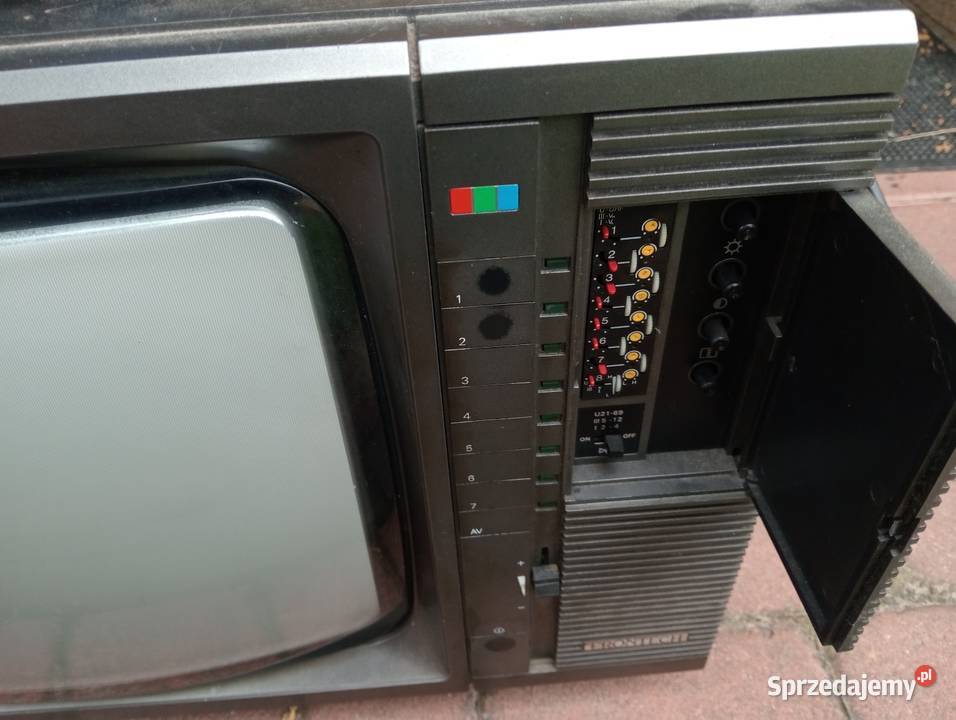 Stary telewizor mały Kineskopowy