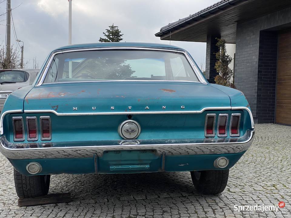 Ford Mustang 1968 V8 gulfstream Aqua benzyna Żory sprzedam