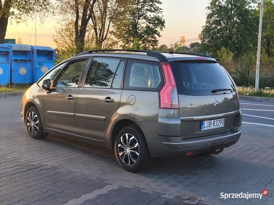 Citroen C4 Picasso 2007 16 HDI 302 przebiegu HAK Łuków