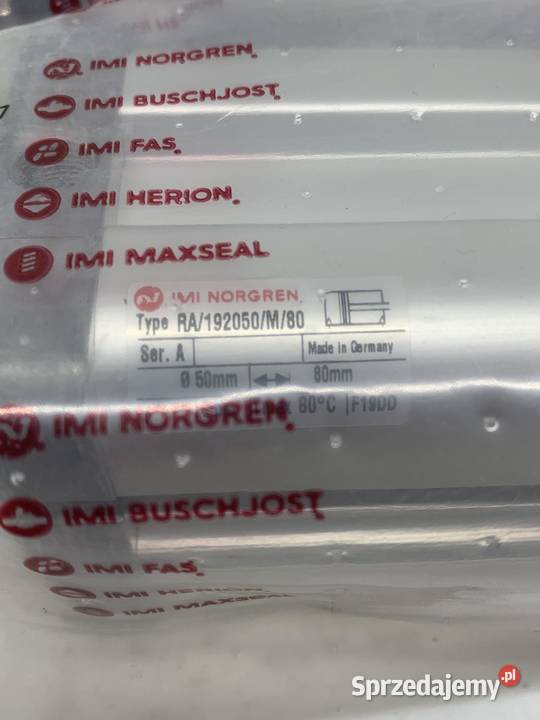 Norgren RA192050M80 Pneumatic cylinder Warszawa sprzedam