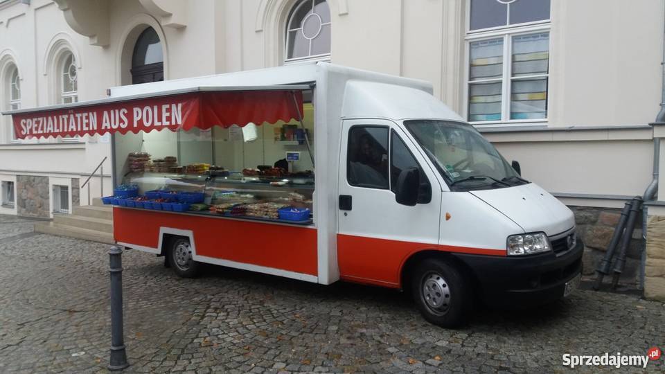 Fiat Ducato Food Truck Autosklep WYNAJEM lubuskie Gorzów Wielkopolski