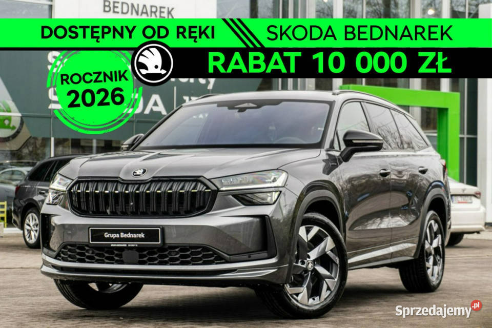 koda Kodiaq Sportline 20 TDI 193 DSG 4x4 II 2024 Motoryzacja Łódź