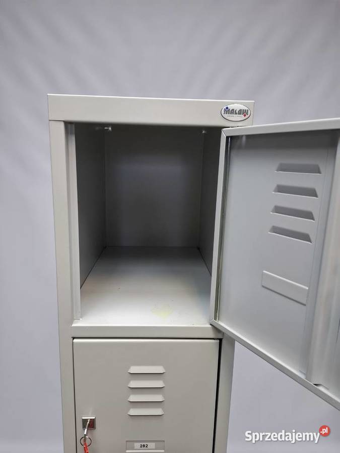 Szafa metalowa socjalna 5 skrytkowa Litpol duża Biuro wielkopolskie Poznań