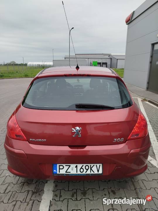 Peugeot 308 16Hdi 90 2008r kurtyny powietrzne Września