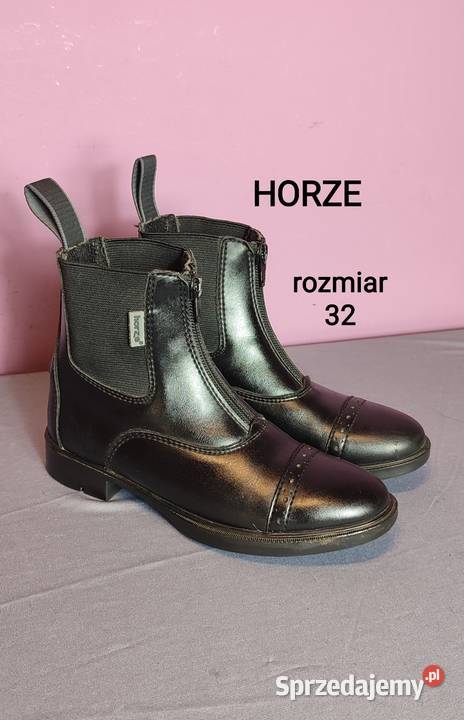 Sztyblety dziecięce HORZE Jodhpury z zamkiem z Jasień