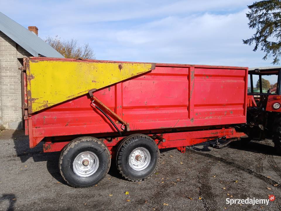 Przyczepa wywrotka 10 ton tandem Ryki
