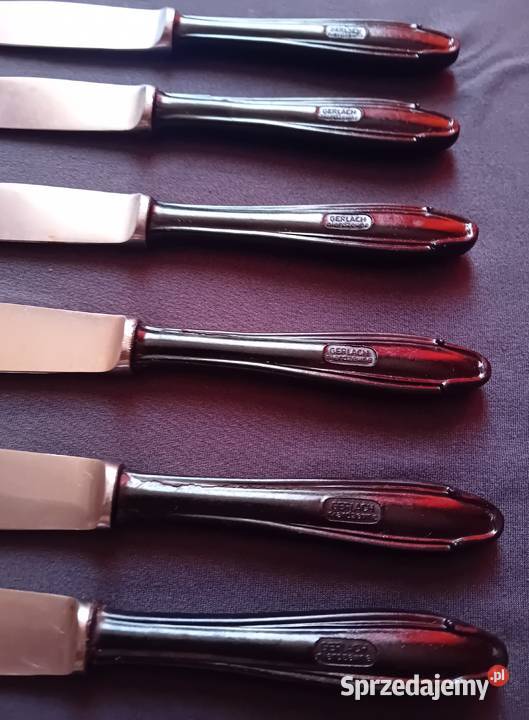 Komplet sztućców Gerlach z bakelitowymi Koźminek
