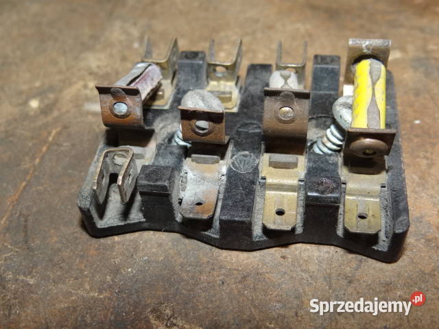 kostka bezpieczników MZ ETZ org DDR lubuskie Żary