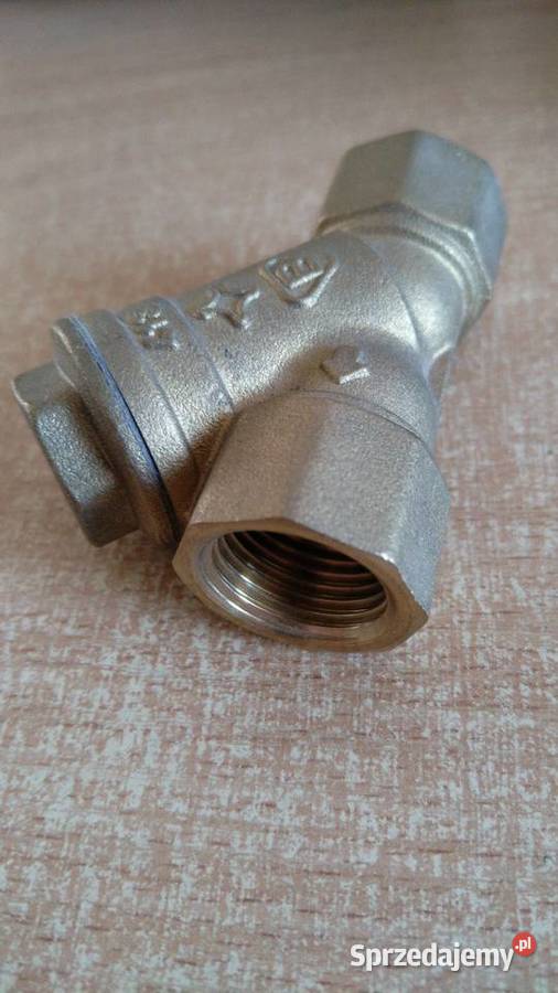 Filtr skośny do gazu DN15 mosiądz Pyrzyce