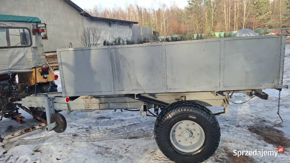 Sprzedam przyczepę wywrotkę jednoosiową Dzierżązna sprzedam