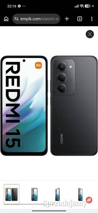 Redmi 15 nowy smartfon Poznań