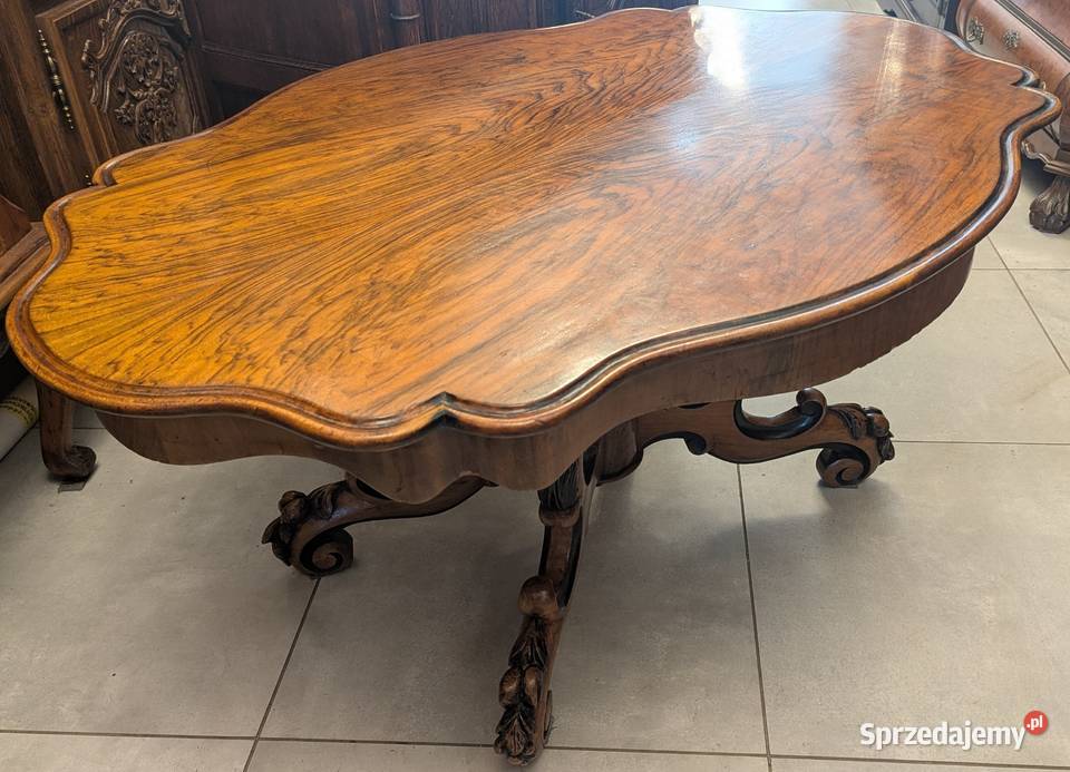 Piękny włoski stolikława orzechsklep Dąbrowa Dąbrowa Górnicza