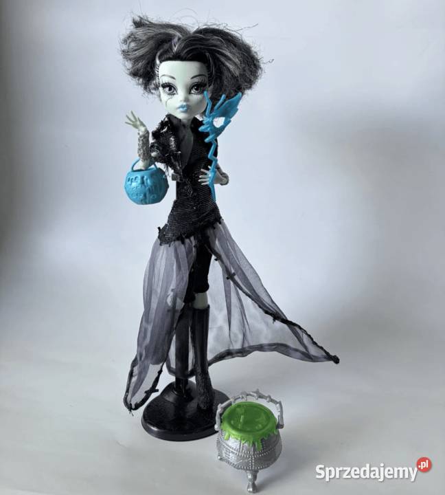 Monster High G1 Ghouls Rule Frankie Stein stojak Kielce
