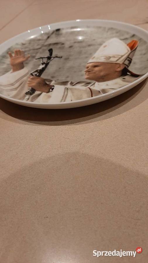 Talerz Porcelanowy Dekoracyjny Religijny Papierz Pozostałe