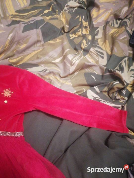 Sprzedam sukienkę na święta dziewczynki 98 Kopaszyce