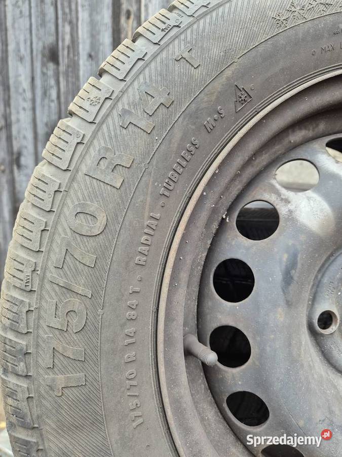 Opony zimowe 17570R14 T Wierzbie