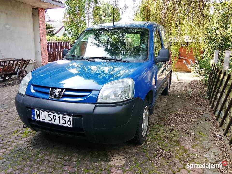 Peugeot Partner XT 14 BG manualna Grodzisk Mazowiecki
