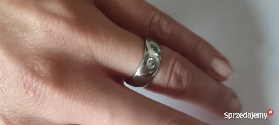 Pierścionekobrączka platynowa Platyna 950 Waga Gdańsk