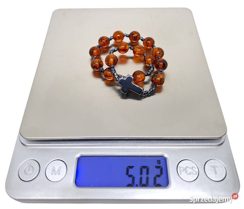 Bransoletka różaniec dziesiątka różańca z Warszawa