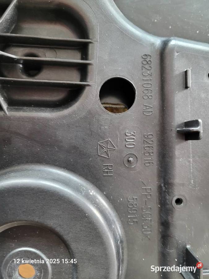 Podnośnik szyby zamek obudowa drzwi Jeep Grand