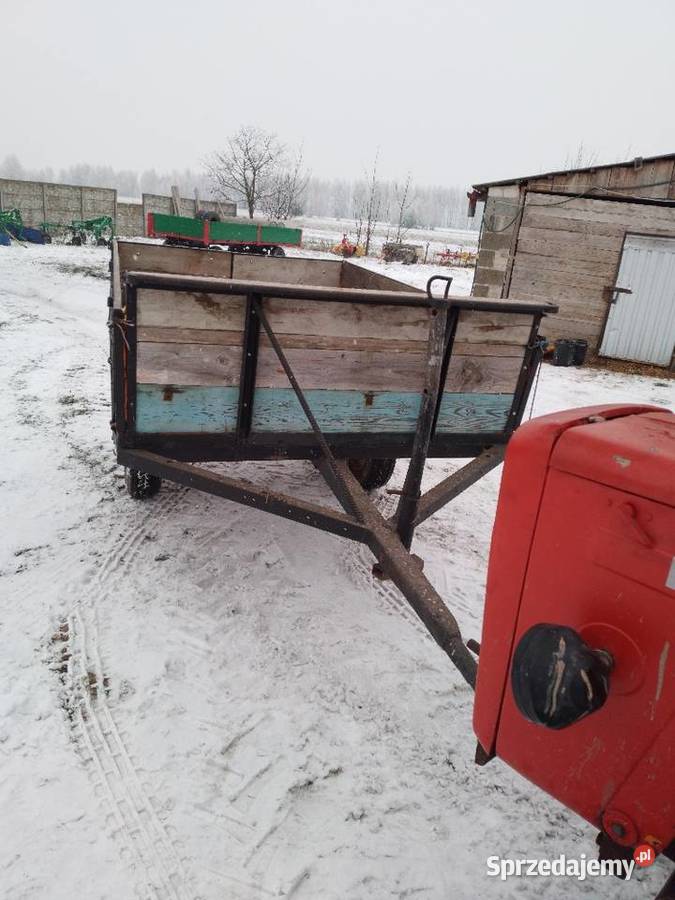 Przyczepa sztywna Przyczepy rolnicze Przytyk