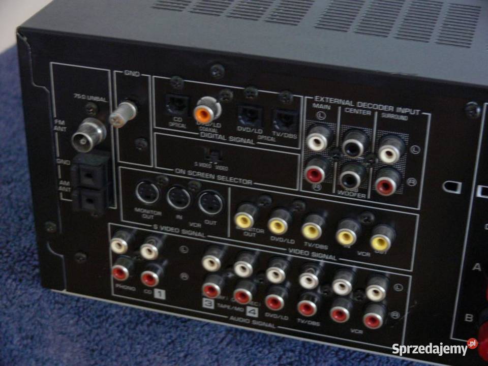 Amplituner Yamaha RXV795 RDS sprawny 350 wat Jasło
