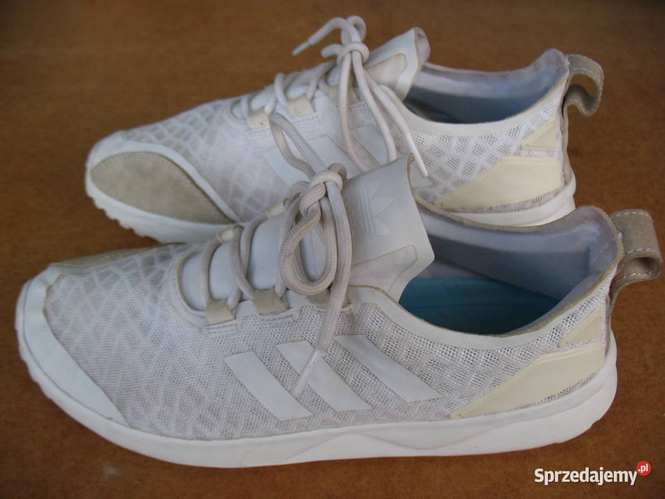 Ładne lekkie przewiewne Adidas ZX Flux ADV Verve biały Obuwie Olsztyn