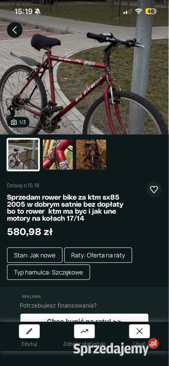 Sprzedam wymienię KTM sx85 2005