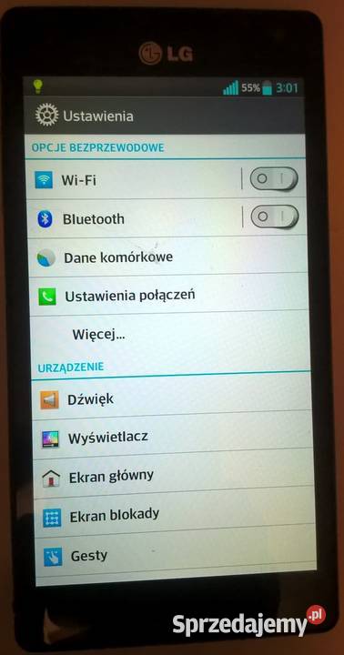 LG Swift P880 Optimus 4X HD Komplet Czarny Kraków