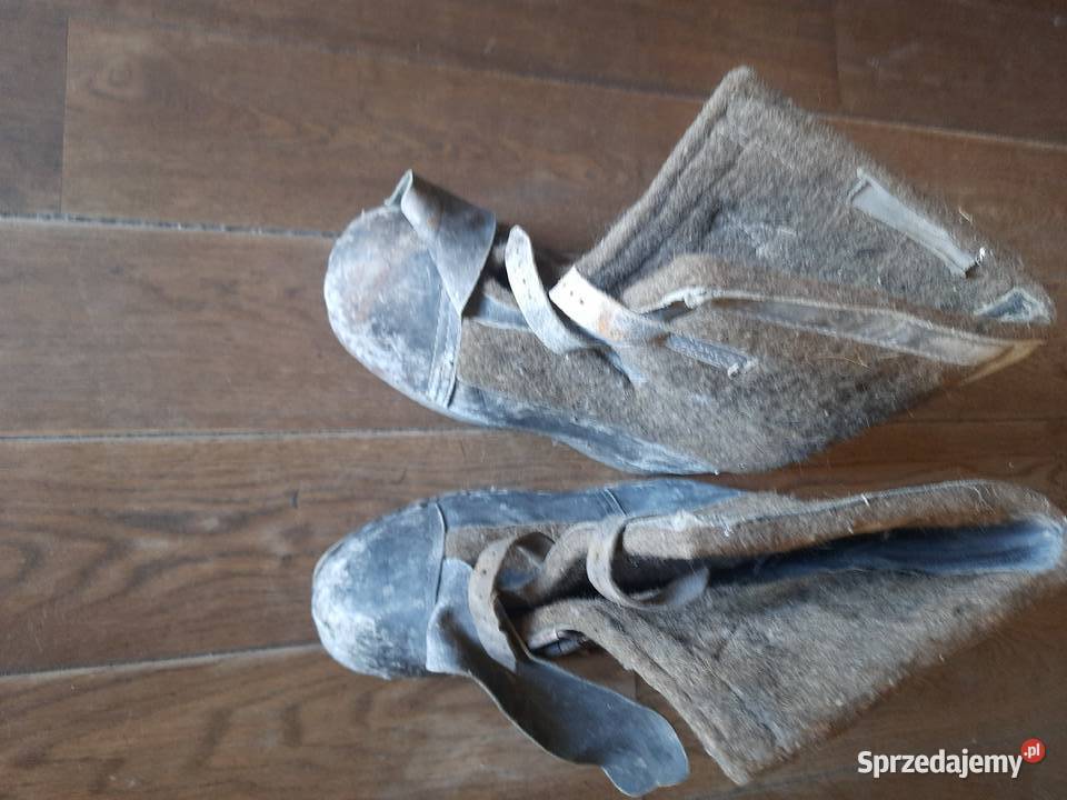 historyczne buty wartownicze Wehrmachtu z czasów Morąg