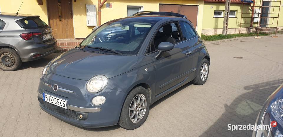 Fiat 500 14 95 2010r 96 benzyna dolnośląskie Dzierżoniów sprzedam