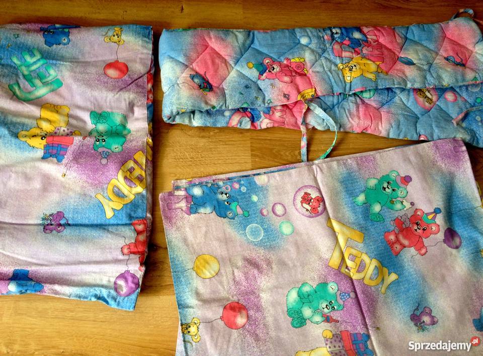 Pościel do łóżeczka komplet ochraniacz baldachim Chorzów