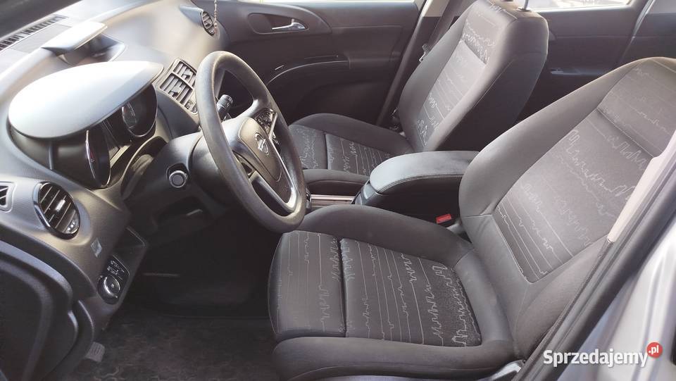 Opel Meriva 17 CDTI 110 Bezwypadkowy OC do srebrny Opel Bytów sprzedam