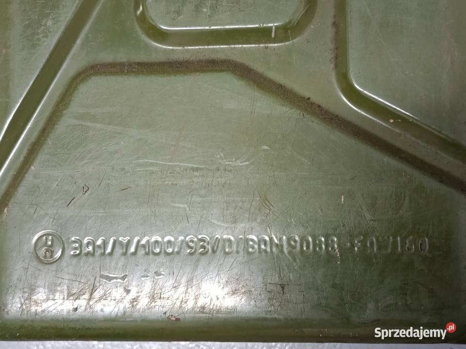 Kanister metalowy 20 litrów Gniezno