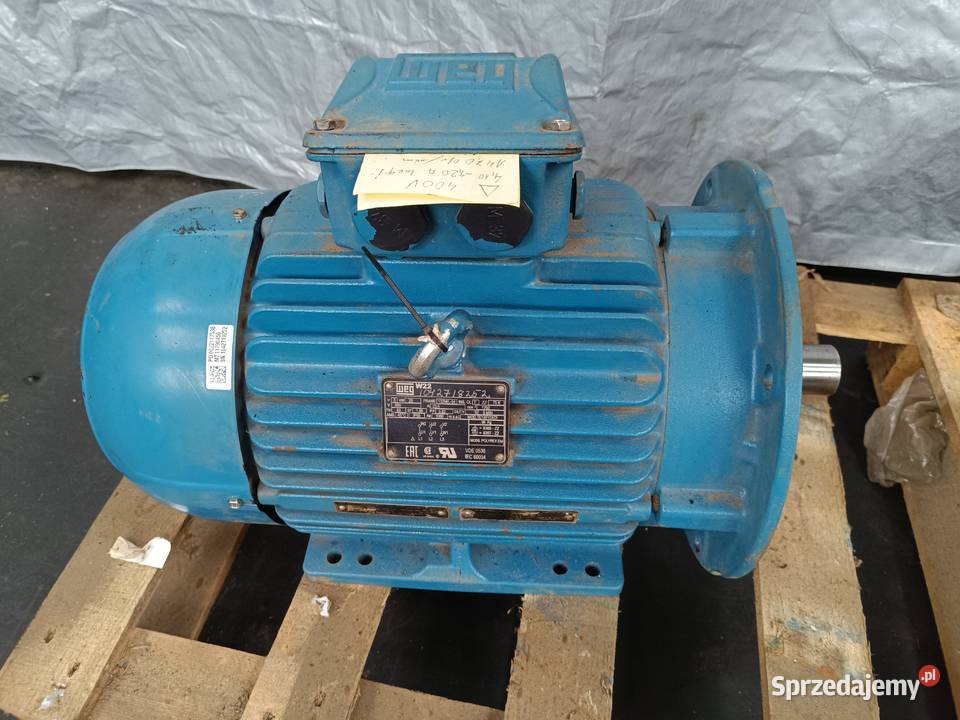 Silnik elektryczny na łapach 20kw 690 V 1750obr kujawsko-pomorskie Bydgoszcz