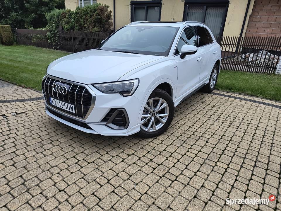 Śliczne mocne 45TFSI231 Audi Q3 Quatro SLine elektryczne szyby Kraków