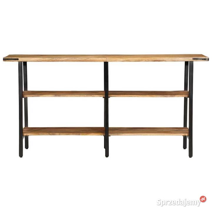 vidaXL Konsola 140x35x70 Drewno lite mazowieckie Warszawa
