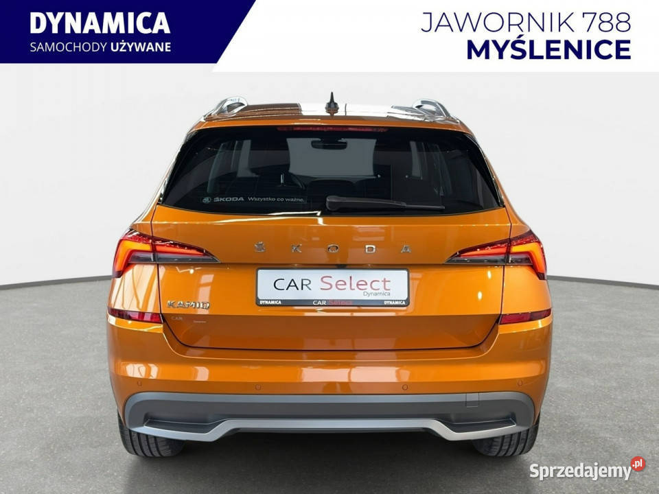 koda Kamiq VAT 23 Style 10TSI 110 DSG 2023 r komputer pokładowy Myślenice