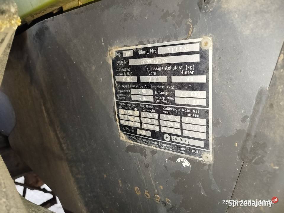 Traktor Claas Xerion Nowa Ruda
