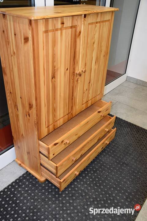 bieliźniarka z drewna sosnowego nowa Meble Olsztyn