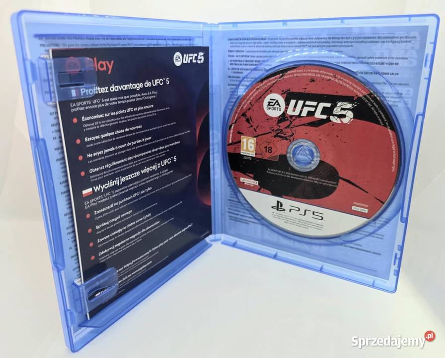 Gra EA SPORTS UFC 5 5 Gry na konsole warmińsko-mazurskie Elbląg sprzedam