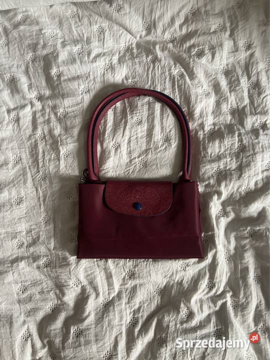 Torba bordowa Longchamp L Warszawa